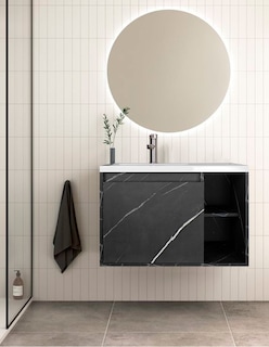 Foto 2 | Foto 2 | Gabinete De Baño Carlo Con Lavabo Y Monomando Minimalista