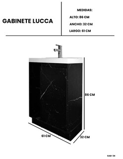 Foto 8 | Foto 8 | Mueble Gabinete Para Baño Con Lavabo Minimalista