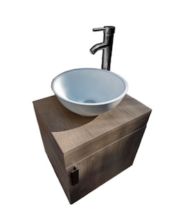 Foto 1 | Foto 1 | Kit de Baño Gabiete con Ovalin Mindejal Mkbcomga MDF