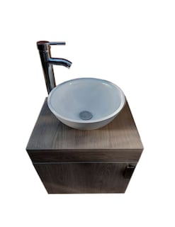 Foto 2 | Foto 2 | Kit de Baño Gabiete con Ovalin Mindejal Mkbcomga MDF