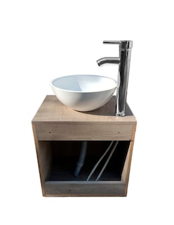 Foto 3 | Foto 3 | Kit de Baño Gabiete con Ovalin Mindejal Mkbcomga MDF