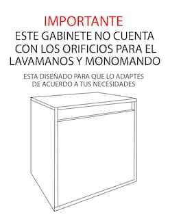 Foto 2 | Foto 2 | Gabinete De Baño Minimalista Sin Ovalin Ni Llave Modelo Adam