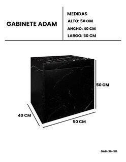 Foto 8 | Foto 8 | Gabinete De Baño Minimalista Sin Ovalin Ni Llave Modelo Adam