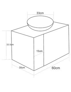 Foto 5 | Foto 5 | Gabinete Mueble MDF Mesa Tipo Vinil Gris Granito Puerta Gris