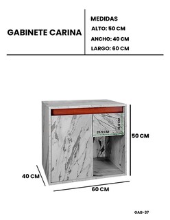 Foto 6 | Foto 6 | Gabinete Flotante Para Baño Modelo Carina Sin Llave Ni Ovalín