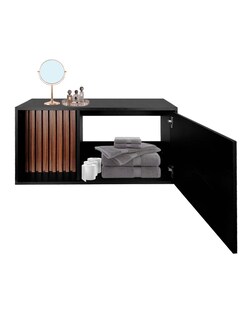 Foto 4 | Foto 4 | Gabinete Para Lavamanos Moderno Modelo Luke, Con Detalle En Lambrin