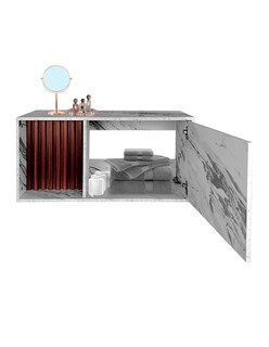Foto 4 | Foto 4 | Gabinete Para Lavamanos Moderno Modelo Luke, Con Detalle En Lambrin