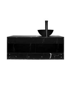 Foto 5 | Foto 5 | Gabinete Para Baño Con Ovalin Negro Y Monomando Modelo Provenzal