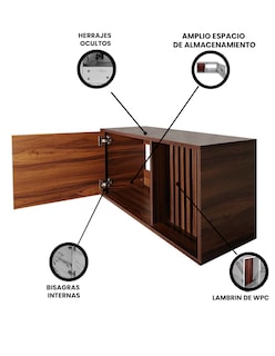 Foto 3 | Foto 3 | Gabinete Moderno Leo Acabado Laminado