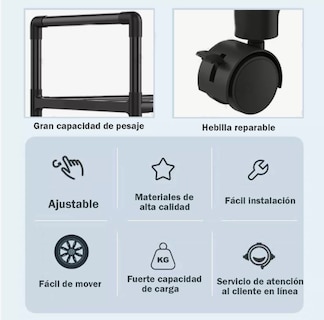Foto 2 | Foto 2 | Estante De Almacenamiento Cocina Y Baño Organizador Gabinete
