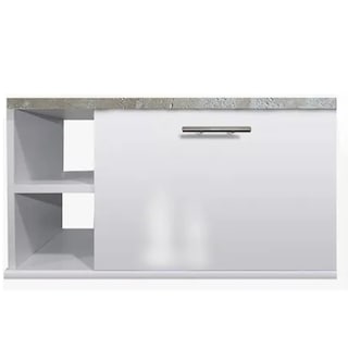 Foto 4 | Foto 4 | Gabinete Baño Minimalista Cubiertapiedra Beige C/ovalin+mono