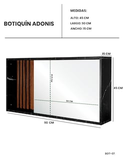 Foto 8 | Foto 8 | Gabinete para Baño Decomobil con Espejo