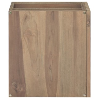 Foto 3 | Foto 3 | Mueble De Baño Montado En La Pared Vidaxl De Madera Maciza De Teca - Venta Internacional.