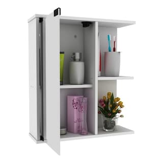 Foto 3 | Foto 3 | Botiquín Con Espejo Para Baño Maderkit Blanco