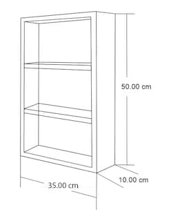 Foto 4 | Foto 4 | Botiquín de Primeros Auxilios MDF 50 cm Gris