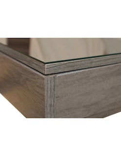 Foto 2 | Foto 2 | Botiquin Repisa Mdf 40cm Pared Organizador Baño Espejo Gris Oxford