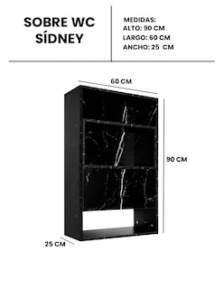 Foto 8 | Foto 8 | Mueble Organizador para Baño Decomobil Sídney