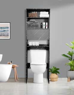 Foto 7 | Foto 7 | Mueble Organizador Gabinete de Baño Modelo Bilbao 180 x 60 x 25 cm Melamina Gris