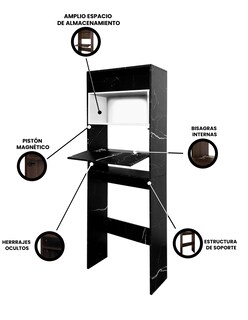 Foto 7 | Foto 7 | Mueble Organizador para Baño Modelo Bilbao 180 x 60 x 25 cm