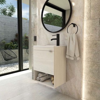 Foto 4 | Foto 4 | Esatto Mueble Baño Pequeño Bleu-n Lavabo Llave Desagües