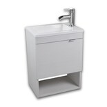 Esatto Mueble Baño Pequeño Bleu Lavabo Llave Desagües
