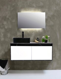 Foto 2 | Foto 2 | Mueble Gabinete para Baño Decomobil con Lavabo Minimalista Krabi