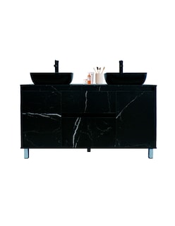 Foto 6 | Foto 6 | Gabinete Para Baño Con Doble Lavabo Mueble Moderno De Piso Médano