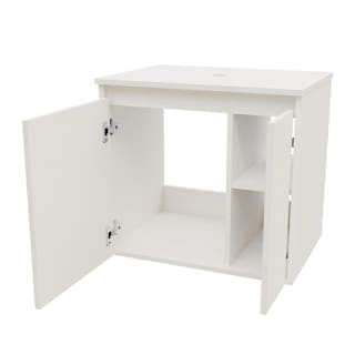 Foto 3 | Foto 3 | Mueble Lavamanos Elevado Maderkit Guali Blanco