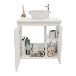 Foto 5 | Foto 5 | Mueble Lavamanos Elevado Maderkit Guali Blanco
