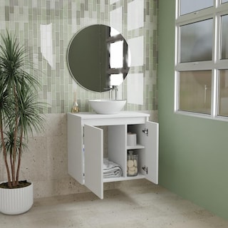 Foto 8 | Foto 8 | Mueble Lavamanos Elevado Maderkit Guali Blanco