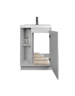 Foto 4 | Foto 4 | Mueble Gabinete Para Baño Con Lavabo Minimalista