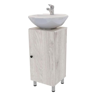 Foto 1 | Foto 1 | Gabinete De Baño Para Lavabo Dena Maderkit Ceniza C/p