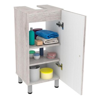 Foto 2 | Foto 2 | Gabinete De Baño Para Lavabo Dena Maderkit Ceniza C/p