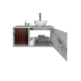 Foto 6 | Foto 6 | Mueble Con Ovalin Para Baño Gabinete Para Baño Con Ovalin Modelo Hades