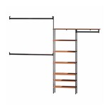 Closet Organizador De Ropa Ropero Armable Armario Playcon 242 X 204 Cm Tablero Texturizado Tzalam