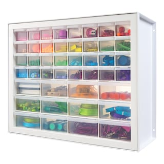 Foto 1 | Foto 1 | Craft Cabinet Storage Iris Usa, 44 Cajones, Piezas De Color Blanco - Venta Internacional.