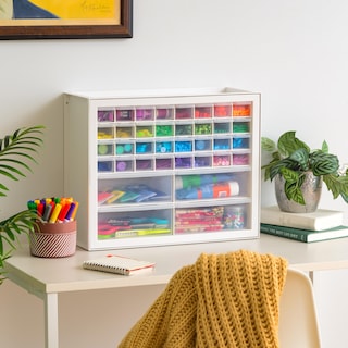 Foto 7 | Foto 7 | Armario Craft Storage Iris Usa Con 36 Cajones, Color Blanco - Venta Internacional.