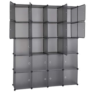 Foto 3 | Foto 3 | Ropero Armable Armario Closet Portátil 20 Cubos Practiksa