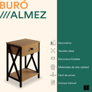 Foto 2 | Foto 2 | Buró Mubson Almez color Beige