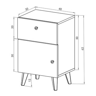 Foto 8 | Foto 8 | Buró Nórdico Hogare color Marrón