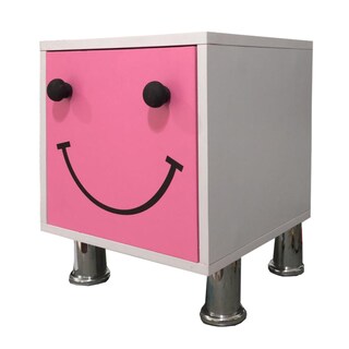 Foto 6 | Foto 6 | Buro Noche Alta Calidad Usb Integrado Luz Led Ensamblado Rosa Niños
