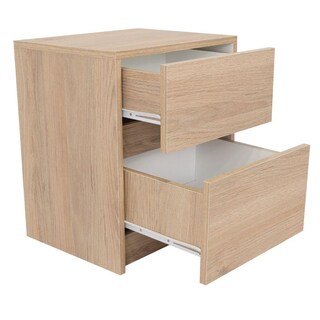 Foto 6 | Foto 6 | Buró Ozzan Beige y Blanco Con Dos Cajones Virtual Muebles