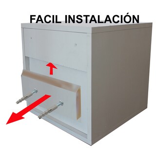 Foto 3 | Foto 3 | Buró Flotante Recámara MDF Mesa Envío Ensamblado Morado
