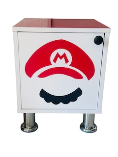 Foto 1 | Foto 1 | Buró Infantil Diseño Mario Bros Rojo