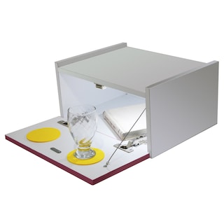 Foto 1 | Foto 1 | Mesa De Noche Buro Luz Led Recámara Envio Ensamblado Gris