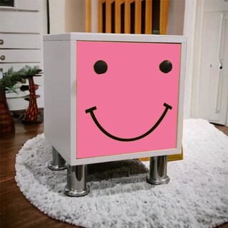 Foto 2 | Foto 2 | Buró para Recamara Rosa Luz led Interna Infantil de MDF