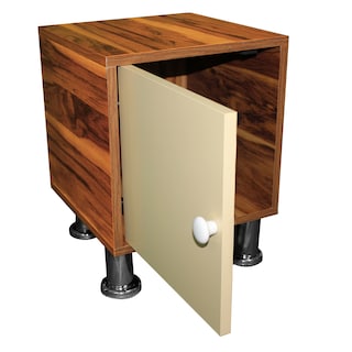 Foto 4 | Foto 4 | Buro Noche luz Led Niños Mdf Ensamblado Crema Color Beige