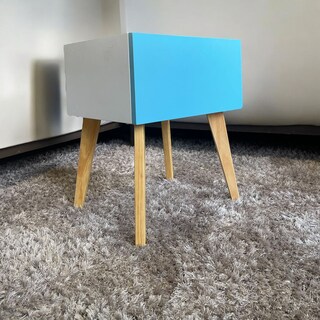 Foto 3 | Foto 3 | Buró Decorativo Azul para Recámara