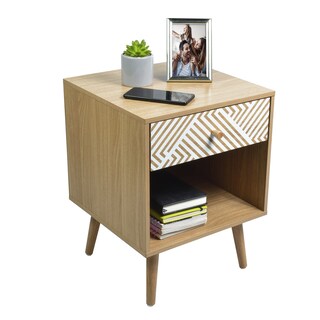 Foto 1 | Foto 1 | Buró Top Living Moon Marrón Y Blanco