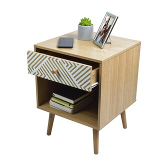 Foto 3 | Foto 3 | Buró Top Living Moon Marrón Y Blanco